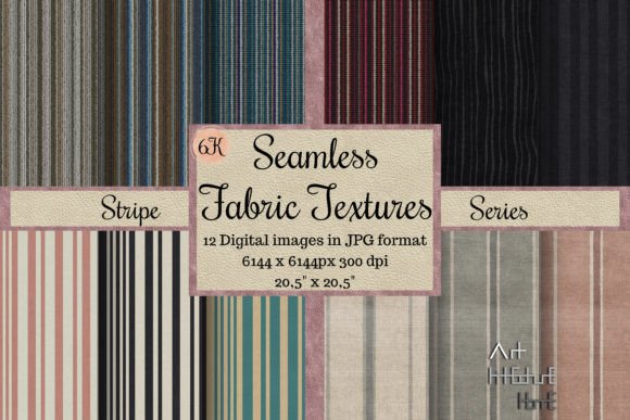 Download 6K Seamless Fabric Textures - Stripe - Texture Collection
