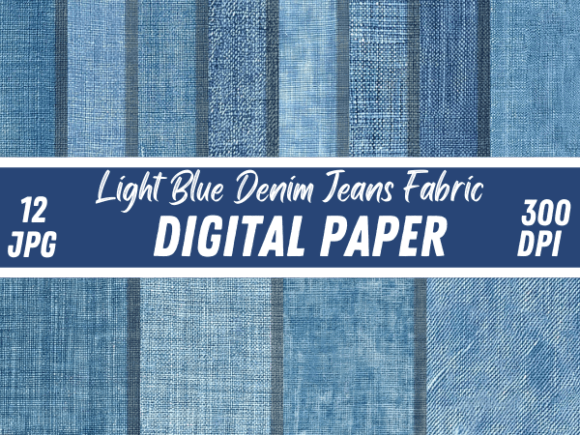 Download Denim Fabric Light Blue Texture Paper - Texture Collection