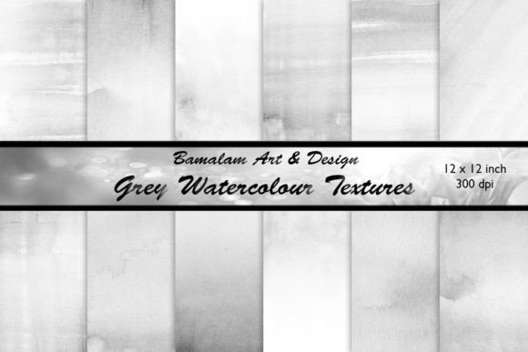 Download Grey Watercolour Textures - Texture Collection