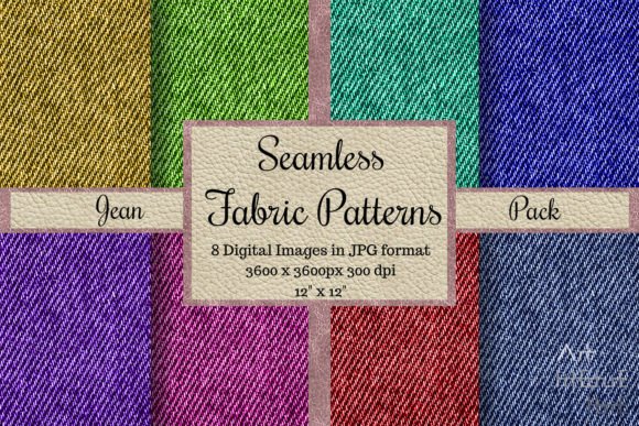 Download Seamless Fabric Textures - Jean Pack - Texture Collection