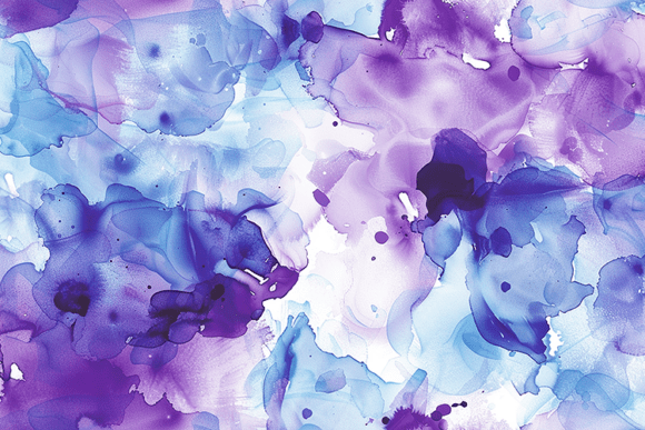 Download Purple Blue Ink Watercolor Texture - Texture Collection