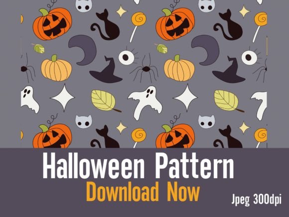 Download Halloween Pattern Background JPEG Paper - Jpeg paper Collection