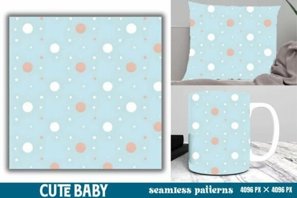 Download Cute Baby Pastel Digital Papers Pattern - Pastel digital papers Collection