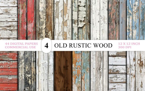 Download Vintage Rustic Wooden Texture Pack - Texture Collection