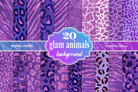 Download Purple Glam Animal Skin Texture - Texture Collection