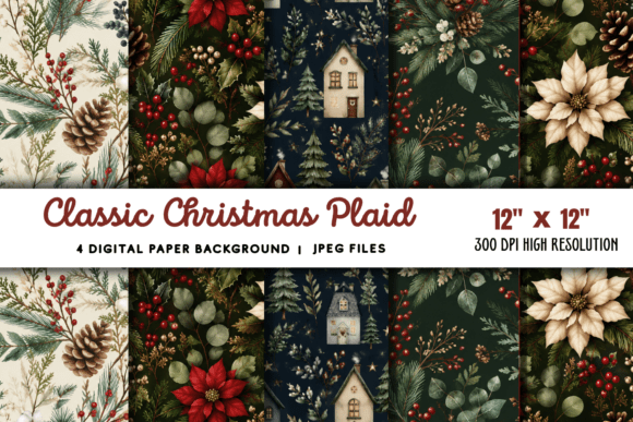 Download Classic Christmas Plaid Background 2 - Plaid background Collection