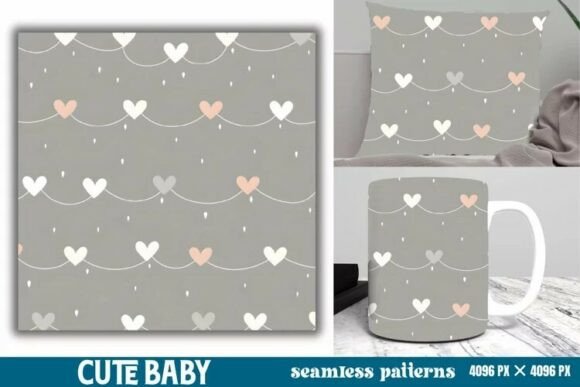 Download Cute Baby Pastel Digital Papers Pattern - Pastel digital papers Collection
