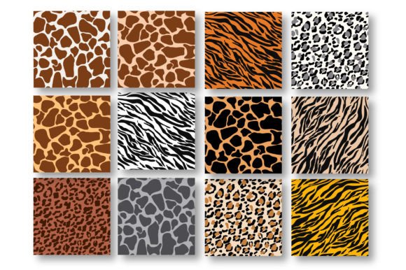 Download Animal Skin Texture Digital Paper Set - Texture Collection