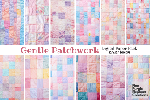 Download Pastel Patchwork Quilt Fabric Texture - Texture Collection