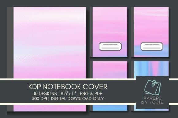 Download Watercolor Texture KDP Notebook Cover - Texture Collection