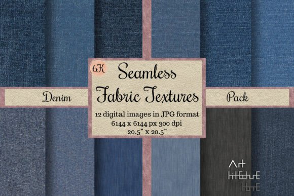 Download Seamless Denim Fabric Textures - Jean 6K - Texture Collection